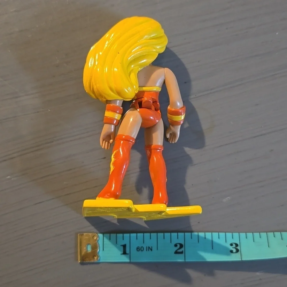 NICKELODEON Vintage Thunder Girl Burger King Toy Figurine